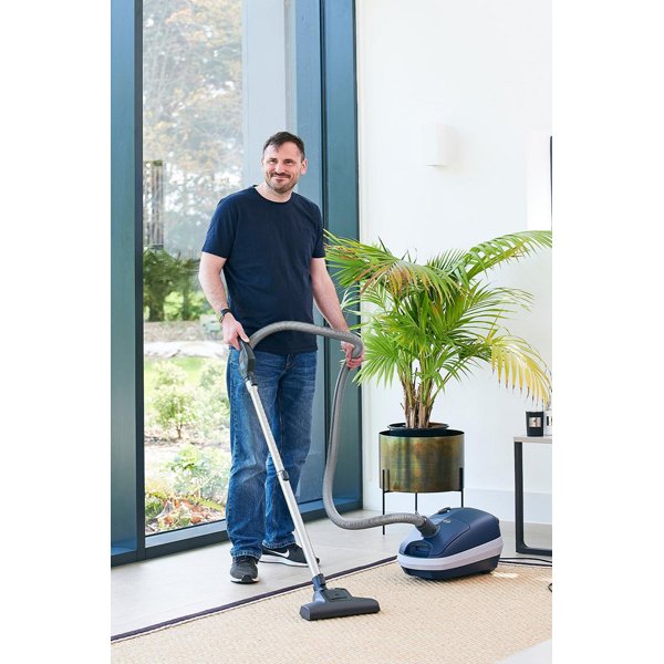 Sebo 92625CI Airbelt E1 Cylinder Vacuum Cleaner - Blue