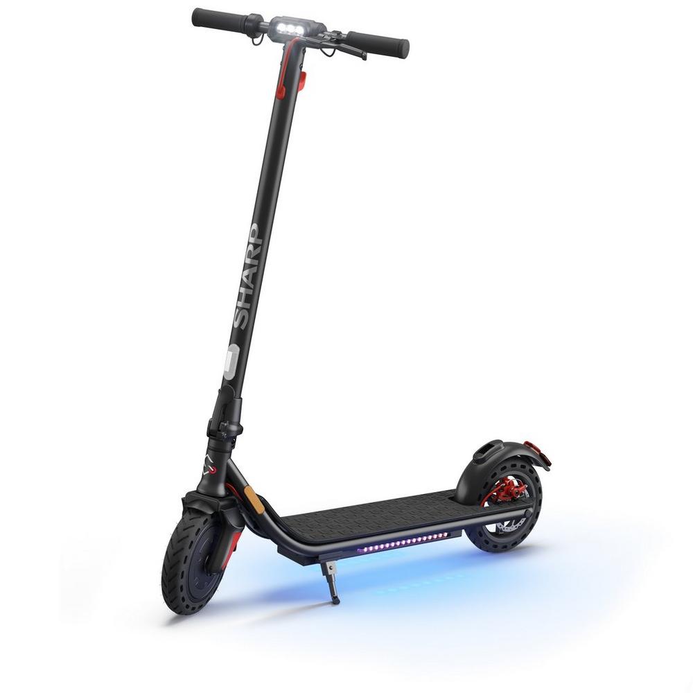 Sharp EM-KS1AEU-B E-Scooter with built in display and app control - Black