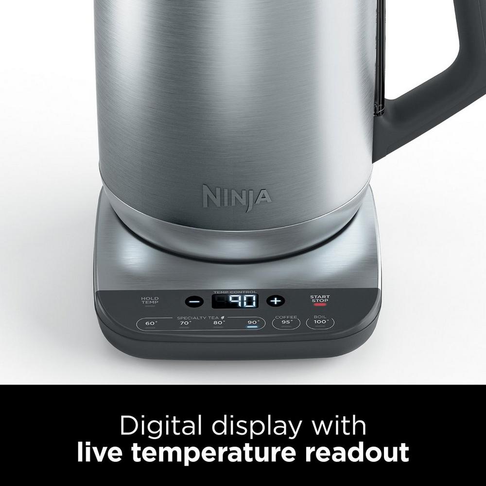 Ninja KT201UK 1.7 Litres Jug Kettle - Stainless Steel