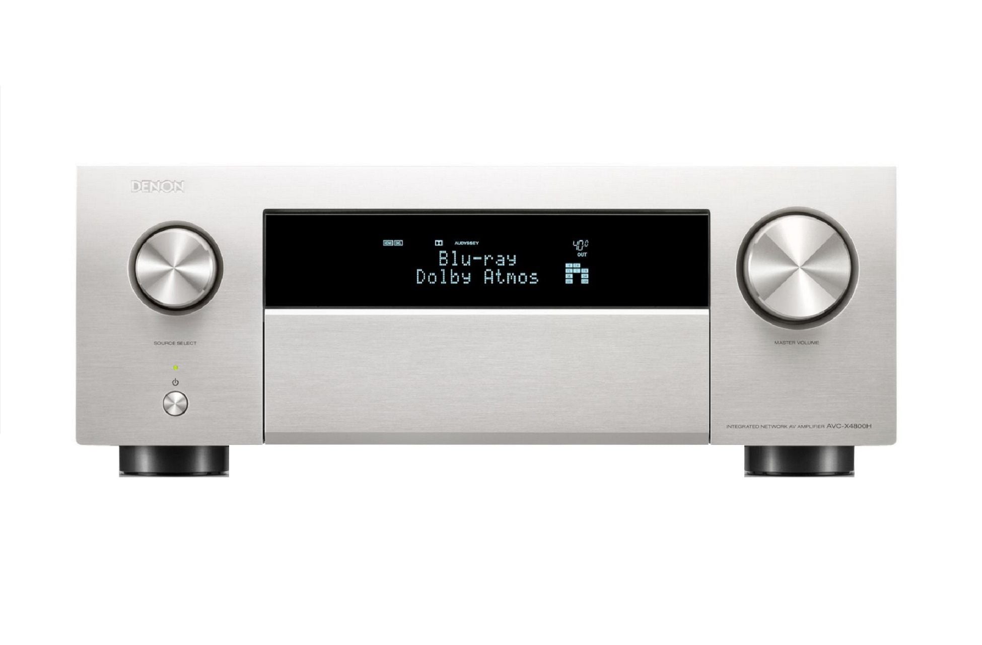 DENON AVC-X4800H 9.4 Channel 8K AV Amplifier - Silver