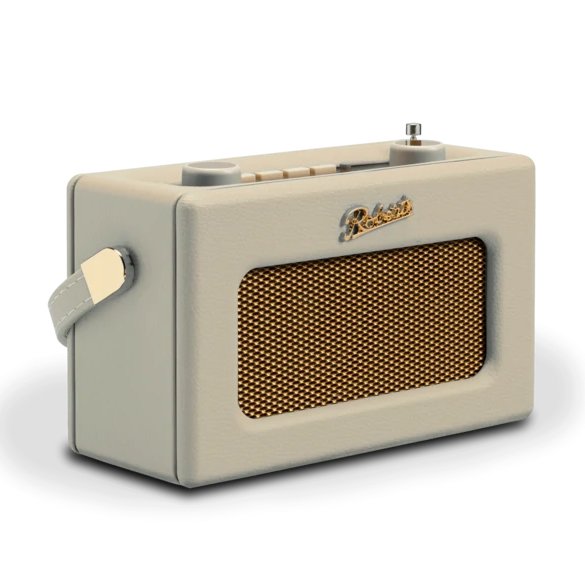 Roberts Revival Uno BT DAB DAB+ FM Radio with 2 alarms and line out in Pastel Cream Bluetooth