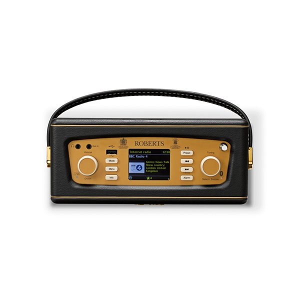 Roberts Revival iStream 3L DAB+ FM Bluetooth Internet Smart Radio works with Amazon in Black