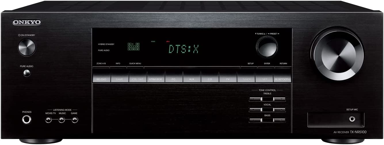 Onkyo TX-NR5100 7.2 Channel Av Receiver - Black