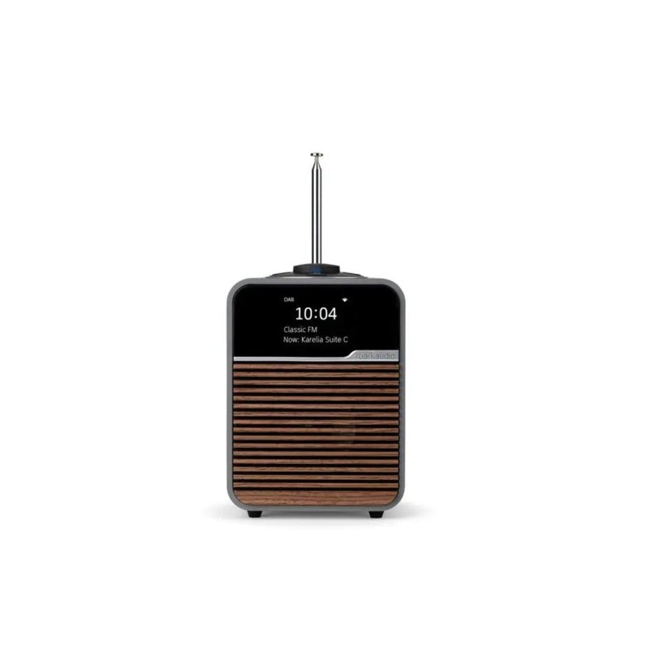 Ruark R1S Premium DAB DAB+ FM Bluetooth USB Digital Radio Mid Grey