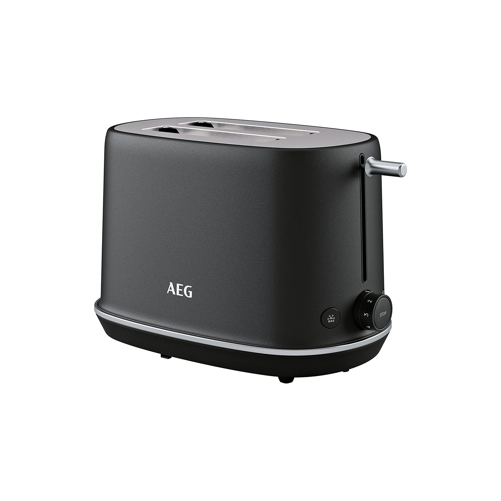 AEG T7 1 6BP U Gourmet 2 Slice Toaster Anthracite Grey