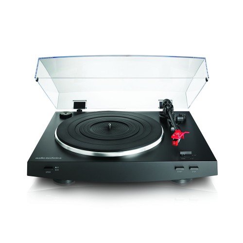 Audio Technica AT-LP3BK Advanced Fully Automatic Belt-Drive Stereo Turntable in Black