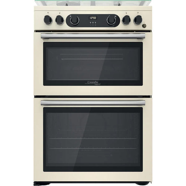 Hotpoint CD67G0C2CJ UK Gas Freestanding 60cm Double Cooker Jasmine