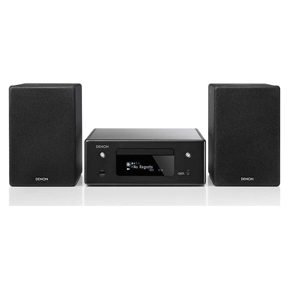 Denon CEOL N10 Receiver With SCN10 Speakers Bundle Black