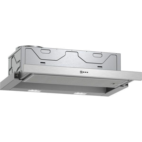 Neff D46BR22N1B N 30 Telescopic cooker hood 60 cm Silver metallic