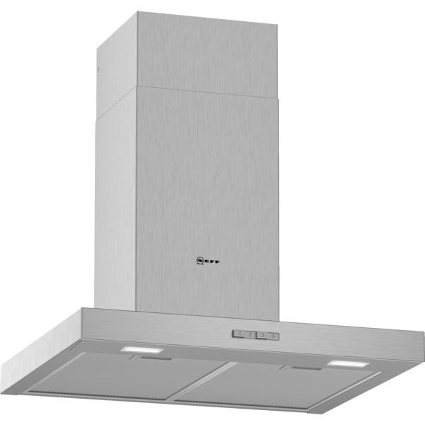 Neff D62BBC0N0B N 30 Wall-mounted cooker hood 60 cm Stainless steel