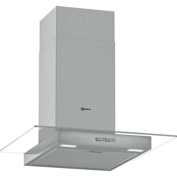 Neff D64GBC0N0B N 30 Wall-mounted cooker hood 60 cm clear glass