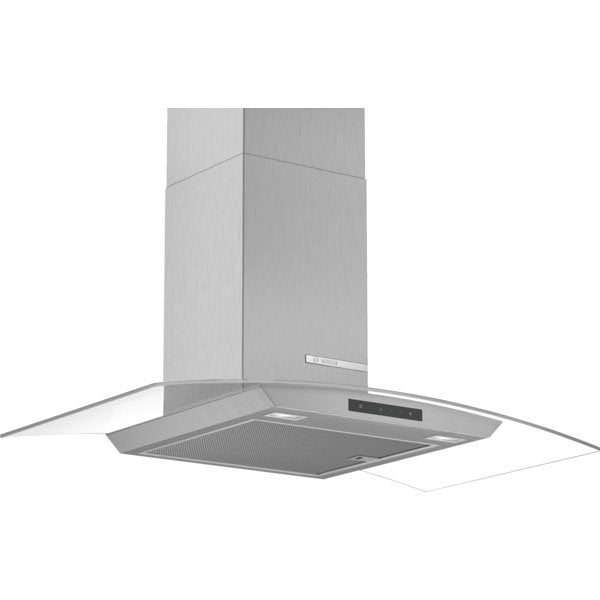 Bosch DWA96DM50B Serie 4 Wall-mounted cooker hood 90 cm clear glass