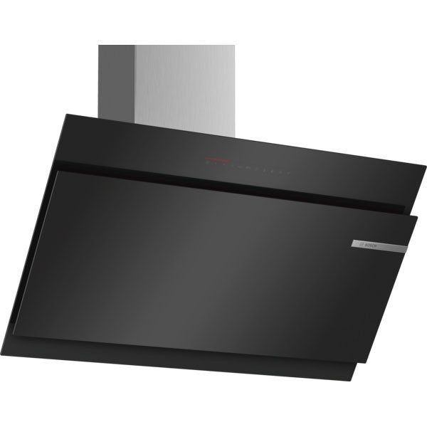 Bosch DWK97JQ60B Serie 6 Wall-mounted cooker hood 90 cm clear glass black