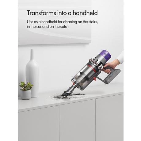 Dyson V10TOTALCLEAN Stick Vacuum Cleaner Up To 60 Minutes Run Time Nickel Black