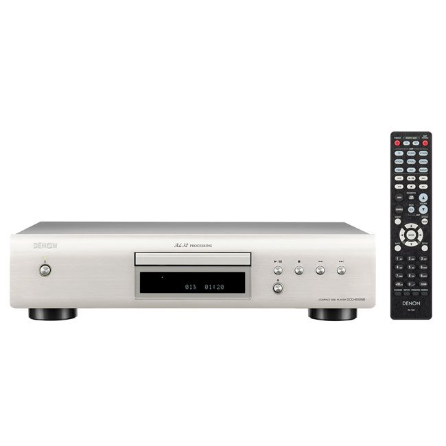 Denon DCD600NE CD Player with AL32 Processing Silver Front