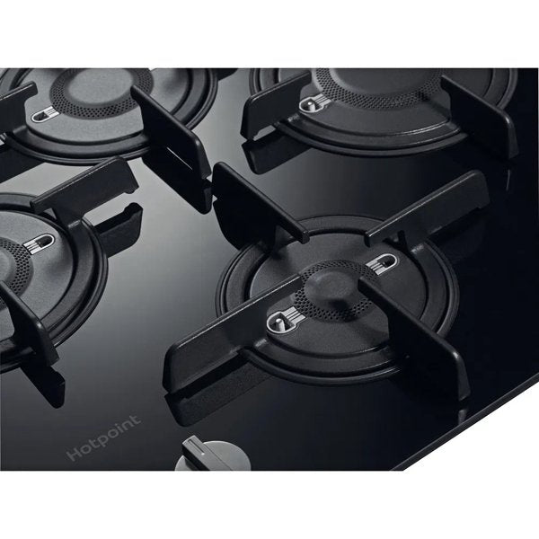 Hotpoint FTGHG 641 DH BK Gas Hob Black