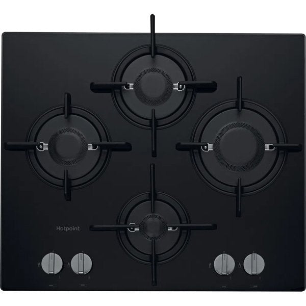 Hotpoint FTGHG 641 DH BK Gas Hob Black