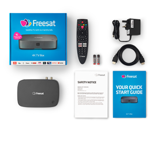 Freesat UHD-X Freesat Media Players - Anthracite