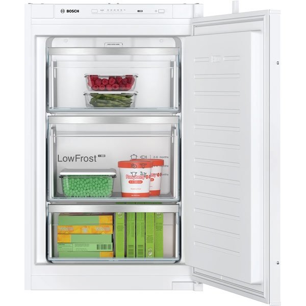 Bosch GIV21VSE0G Serie 4 Built-in freezer 87.4 x 54.1 cm sliding hinge