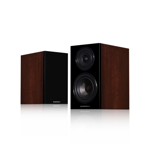 Wharfedale Diamond 12.1 Compact 2 way Standmount Bookshelf speaker (pair) Walnut Pearl Main