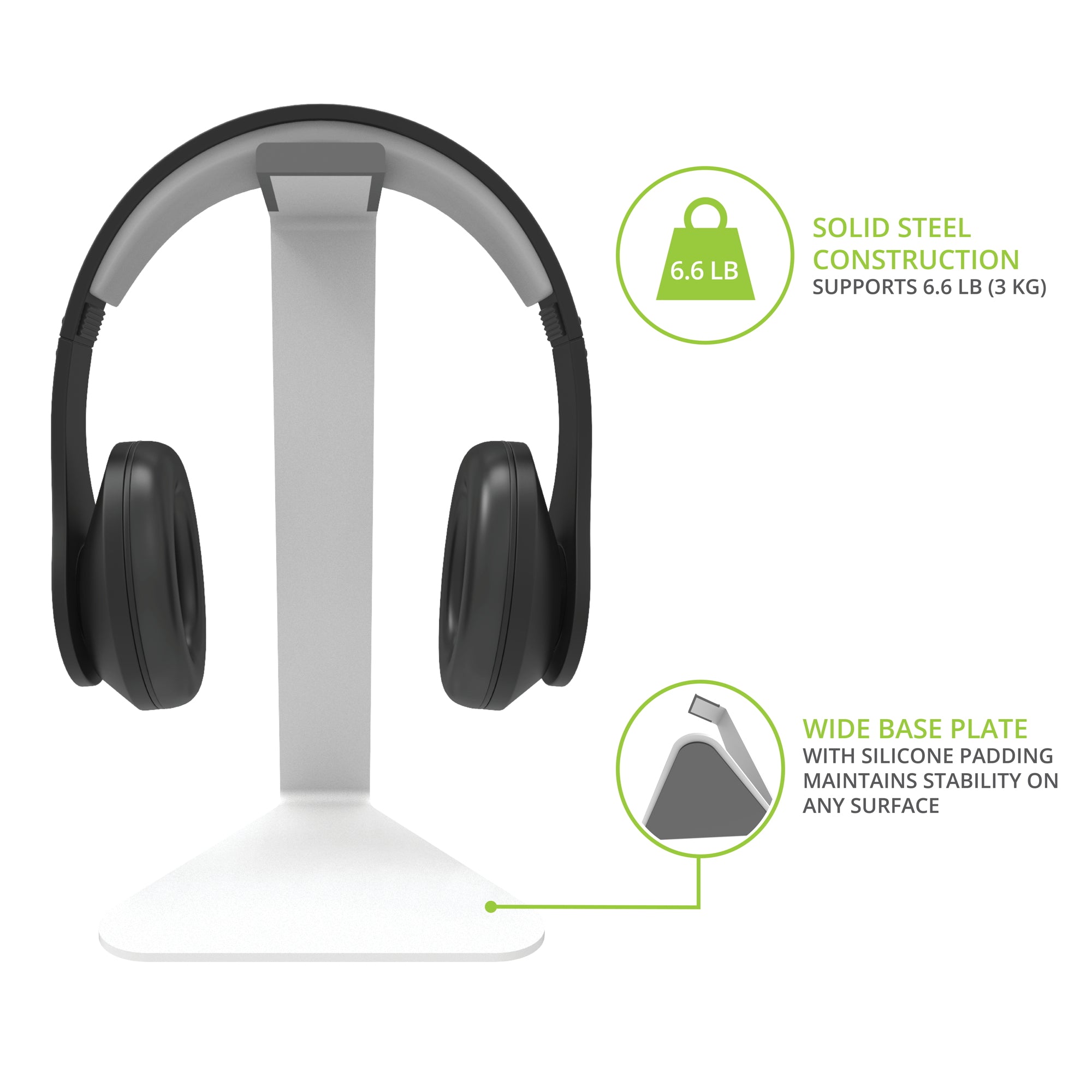 Kanto H1 Headphone Stand White