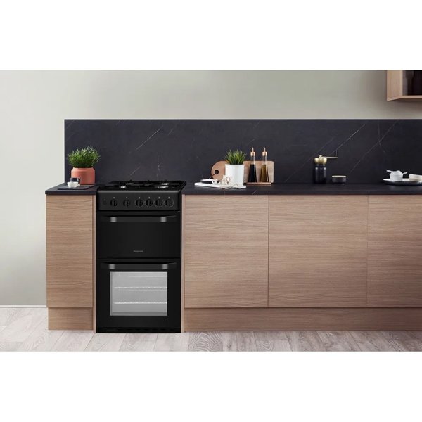 Hotpoint HD5G00KCB UK Cooker Black