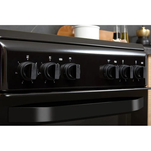 Hotpoint HD5V92KCB UK Electric Cooker Black