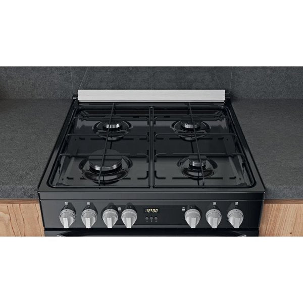 Hotpoint HDM67G9C2CB UK Double Cooker Black