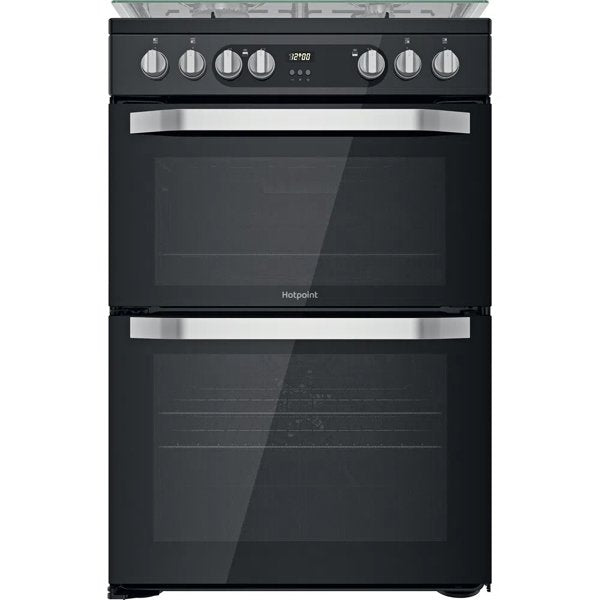 Hotpoint HDM67G9C2CB UK Double Cooker Black