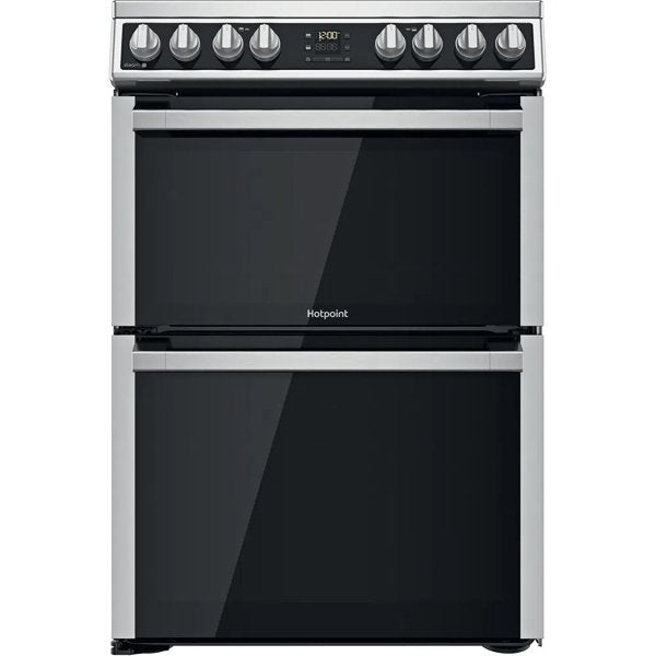 Hotpoint HDM67V8D2CX UK Electric Double Cooker Inox