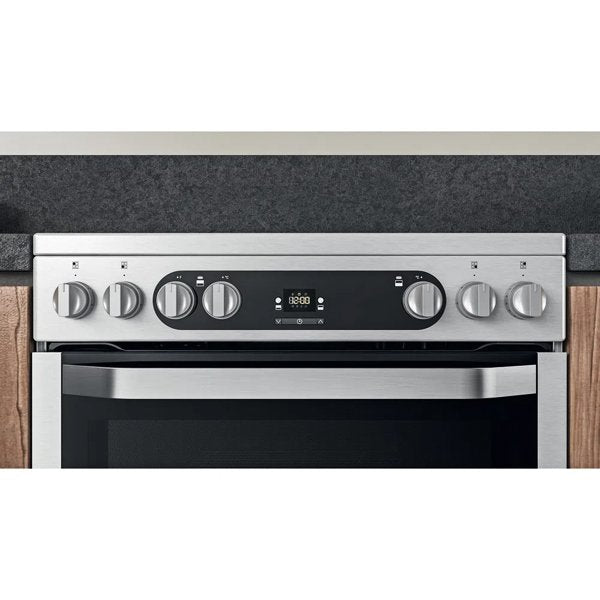 Hotpoint HDM67V9HCX UK Double Cooker Inox