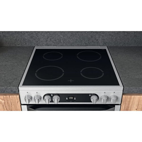 Hotpoint HDM67V9HCX UK Double Cooker Inox