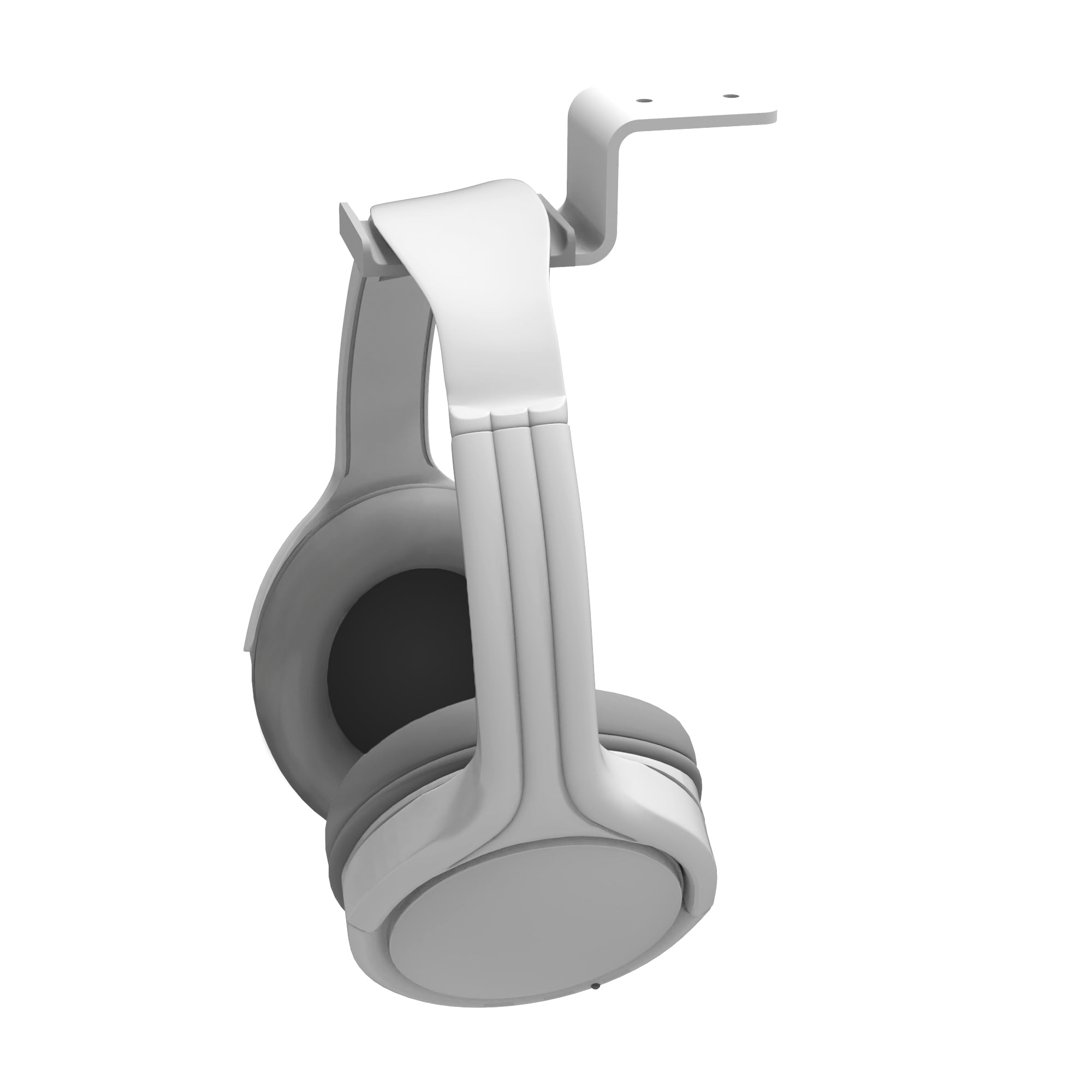 Kanto HH Under Desk Headphone Hanger White