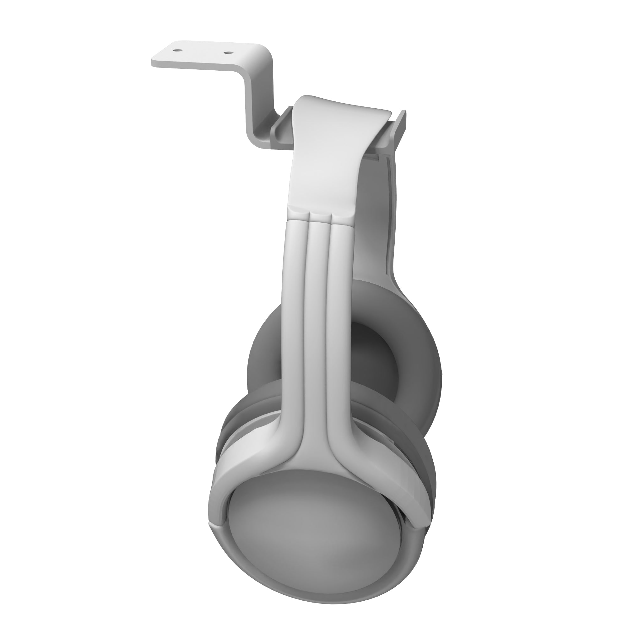 Kanto HH Under Desk Headphone Hanger White