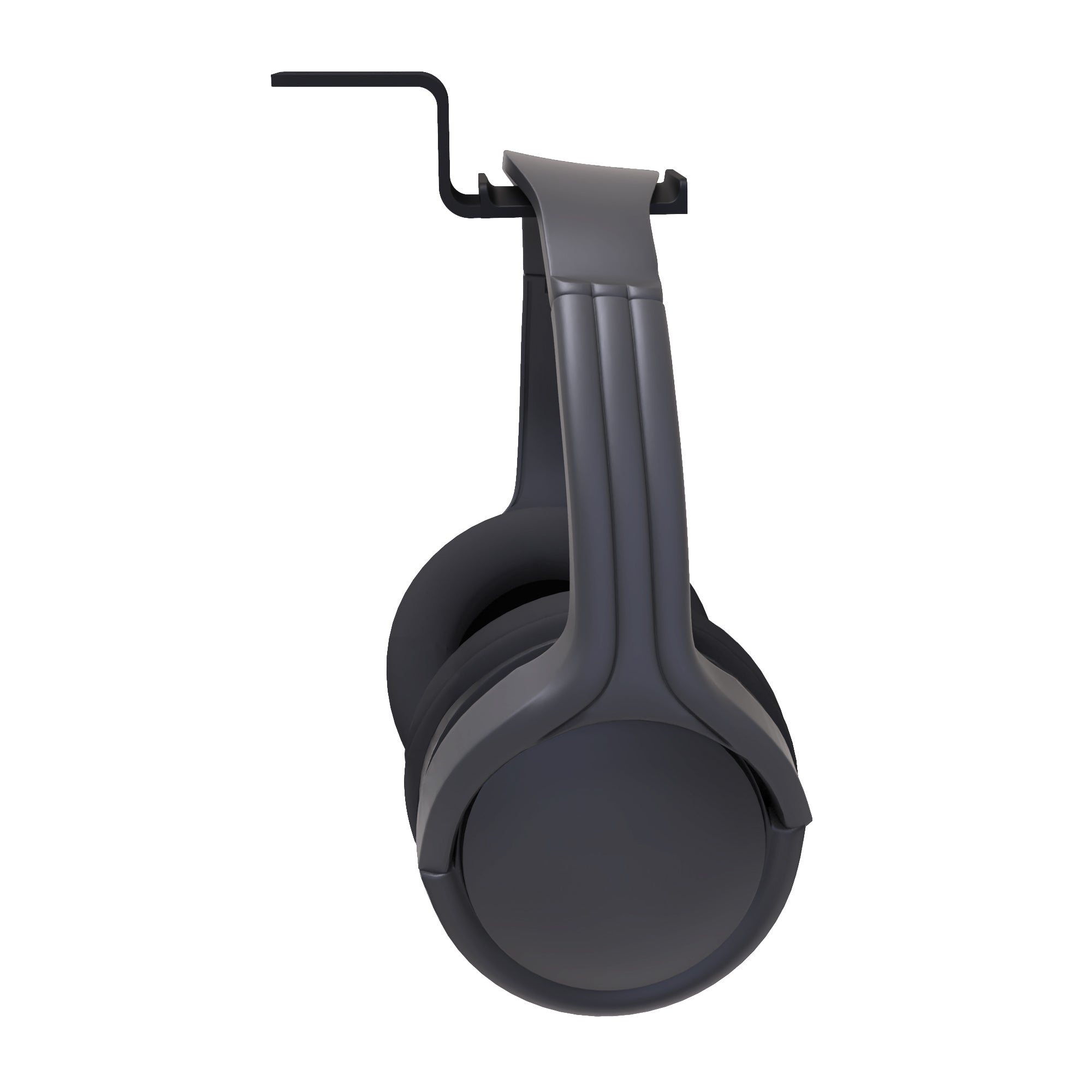 Kanto HH Under Desk Headphone Hanger Black