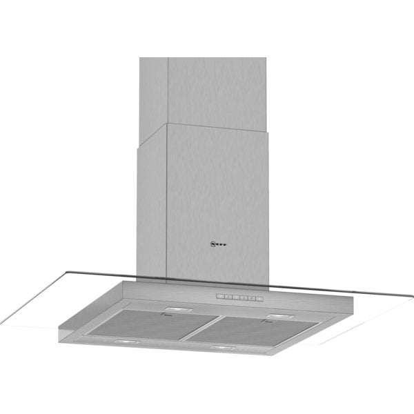 Neff I95GBE2N0B N 50 Island cooker hood 90 cm clear glass