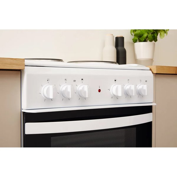 Indesit ID5E92KMW UK Double Cooker White