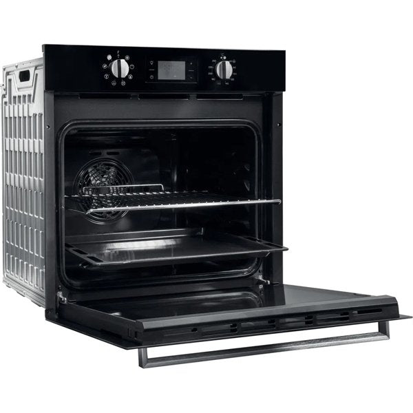 Indesit Aria IFW 6340 BL UK Electric Single Built in Oven in Black