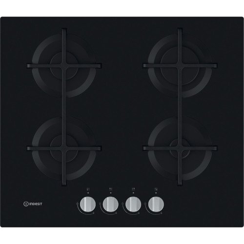 Indesit ING61TBK Gas Hob Black