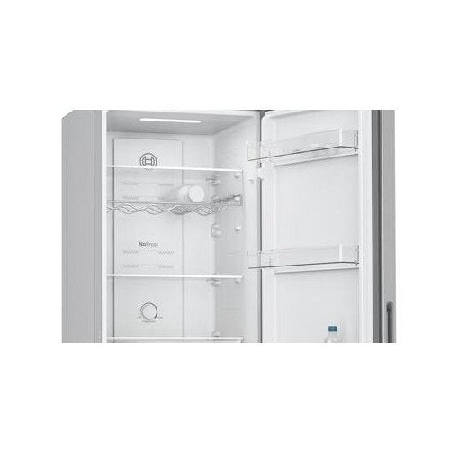 Bosch KGN27NLFAG 55cm Frost Free Fridge Freezer Silver