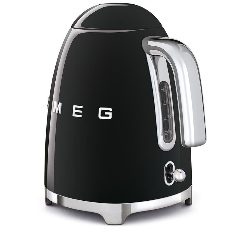 SMEG KLF03BLUK 50s Retro Style Kettle Black