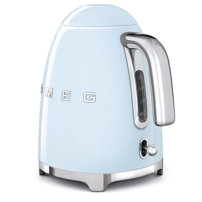 SMEG KLF03PBUK 50s Retro Style Kettle Pastel Blue