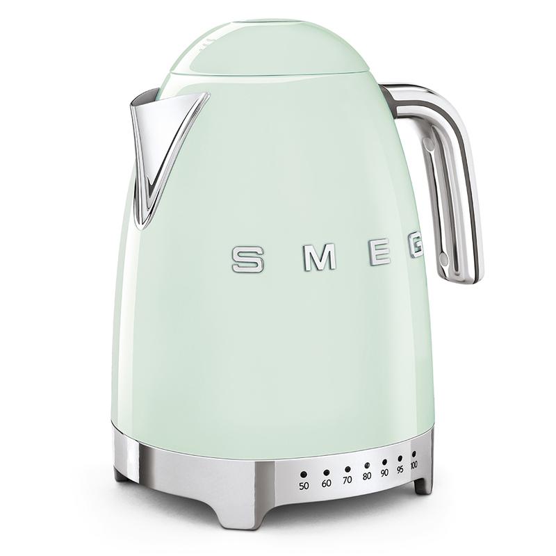 SMEG KLF04PGUK 50s Retro Style Jug Kettle Pastel Green