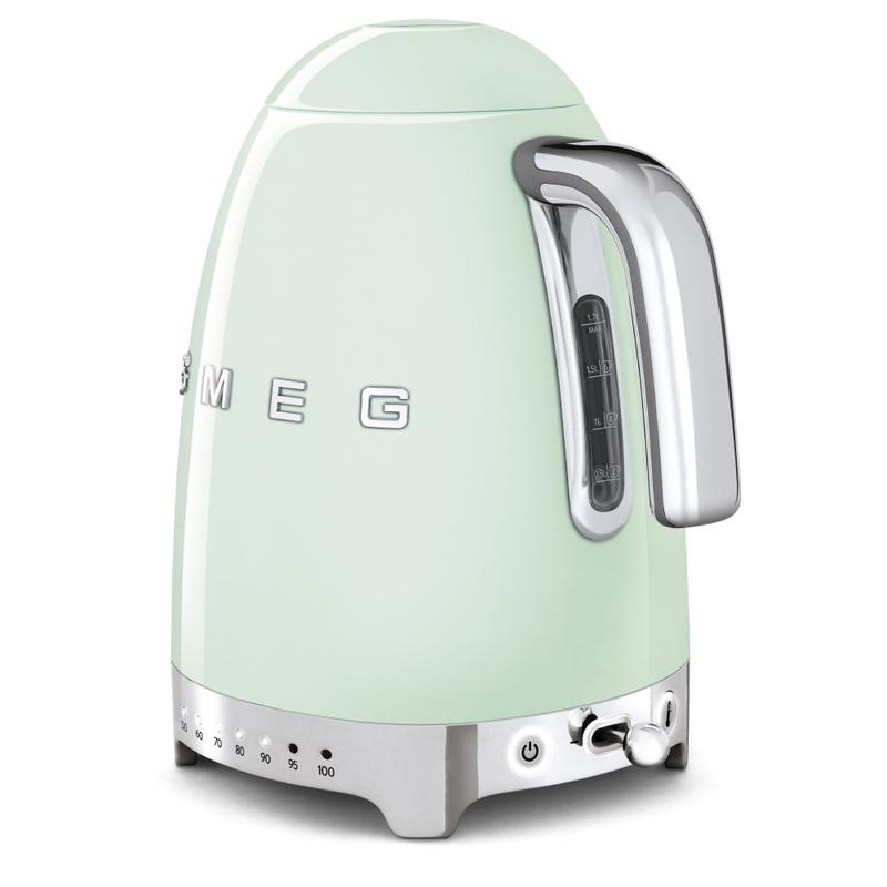 SMEG KLF04PGUK 50s Retro Style Jug Kettle Pastel Green