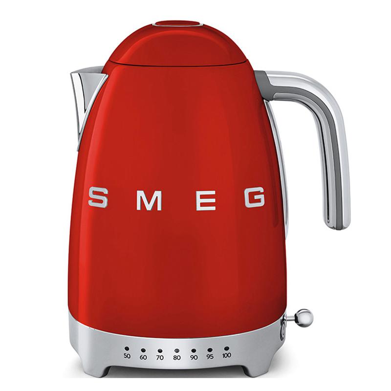 SMEG KLF04RDUK 50s Retro Style Jug Kettle Red