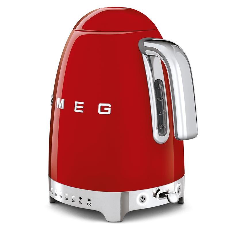 SMEG KLF04RDUK 50s Retro Style Jug Kettle Red