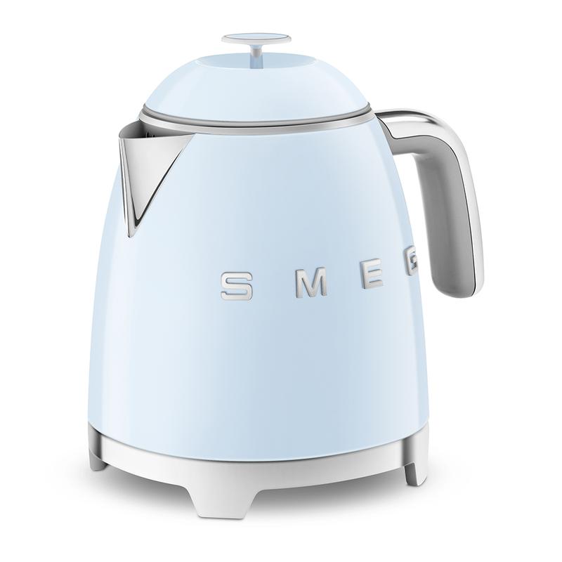 SMEG KLF05PBUK 50s Retro Style Mini Kettle Pastel Blue