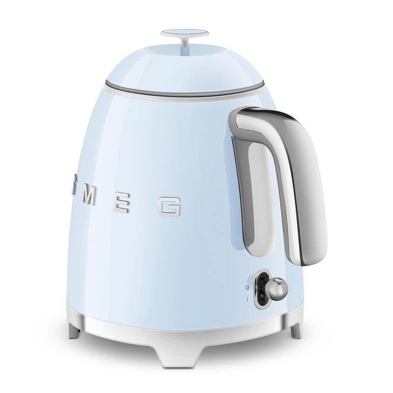 SMEG KLF05PBUK 50s Retro Style Mini Kettle Pastel Blue