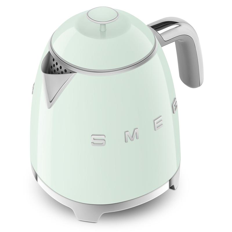 SMEG KLF05PGUK 50s Retro Style Mini Kettle Pastel Green