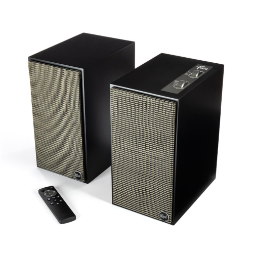 Klipsch The Fives Active Bookshelf Speakers Pair In Black